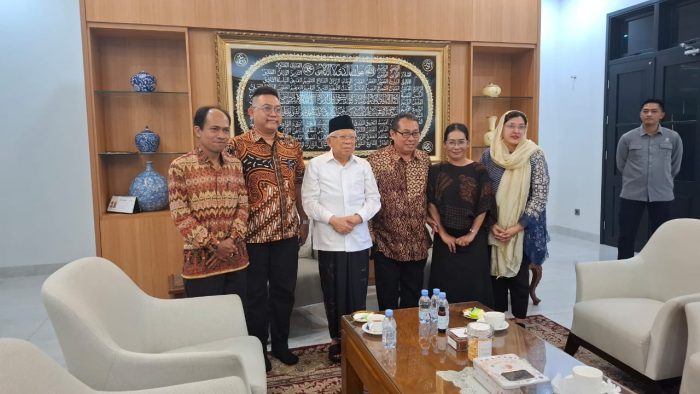 Silaturahmi Pengurus Pusat SMSI ke Rumah KH. Ma’ruf Amin di Jakarta