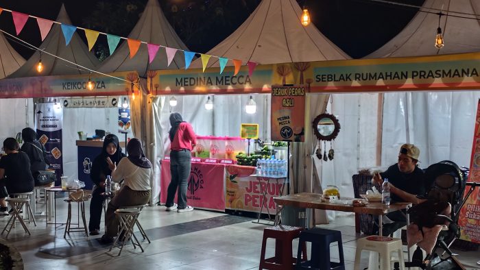 Suasana Pekan Pesta Rasa di Taman Raja Tenggarong