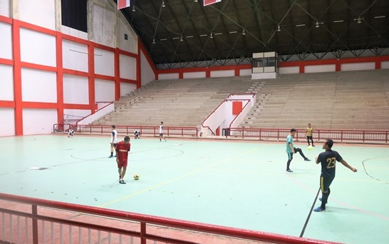 Lapangan Futsal di Komplek STtadion Aji Imbut, Tenggarong Seberang