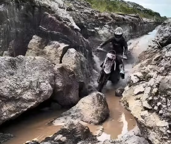 Lintasan Event Blukar di Kecamatan Kembang Janggut.