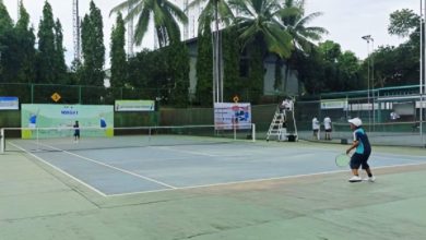 Lapangan Tenis Stadion Rondong Demang, Tenggarong.