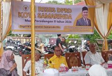 Anggota DPRD Samarinda dari Fraksi Golkar Novan Syahronny Pasie saat menggelar reses di wilayah Wijaya Kusuma, Samarinda Ulu.