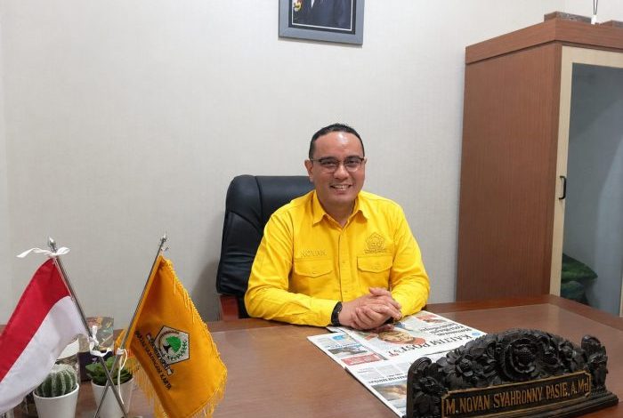 Ketua Komisi IV DPRD Kota Samarinda, Novan Syahronny Pasie