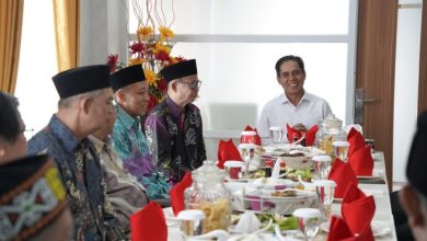 Ketua DPRD Samarinda Helmi Abdullah menerima audensi Forum Kerukunan Umat Beragama (FKUB) Kota Samarinda, Senin (29/6/2026).