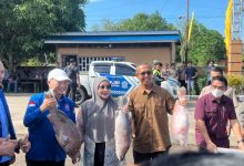 Bupati Berau Sri Juniarsih Mas terus mendorong Program Gerakan Ikan Murah.
