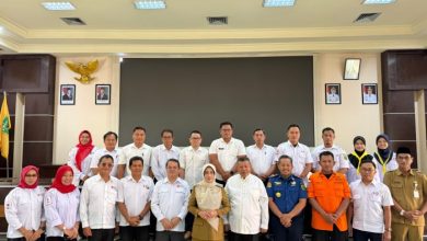 Bupati Berau Sri Juniarsih Mas menghadiri Pelantikan Palang Merah Indonesia (PMI) Kabupaten Berau, Senin (24/8/2026).
