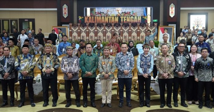 Rapat Rapat Koordinasi (Rakor) Strategi Pencegahan Korupsi Berbasis Pemetaan Risiko pada Area Strategis Pemerintahan Daerah di Palangkaraya, Kalimantan Tengah, Kamis (13/8/2026).