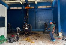Intake PDAM Gurimbang, Kabupaten Berau.