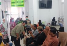 Wakil Bupati Berau Gamalis saat meninjau salah satu Puskemas di Kabupaten Berau, Kamis (3/9/2026).
