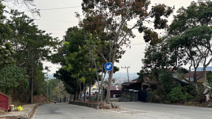 Lampu Penerangan Jalan Umum di Jalan Ahmad Dahlan, Kecamatan Tenggarong, Kabupaten Kutai Kartanegara.