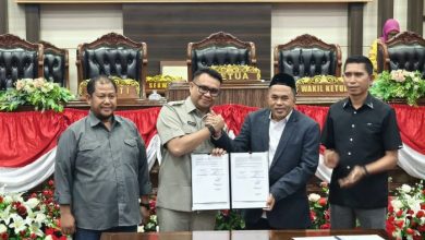 Rapat Paripurna Persetujuan KUA-PPAS Tahun Anggaran 2027 dan Perubahan KUA-PPAS Tahun Anggaran 2026 di Ruang Sidang Utama DPRD Kukar, Rabu (23/9/2026).