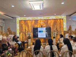 Audensi pengurus IPPRISIA Kaltim dengan Ketua TP PKK Kaltim Hj. Sarifah Suraidah Harum di Rumah Dinas Odah Etam Kaltim, Selasa (22/9/2026).