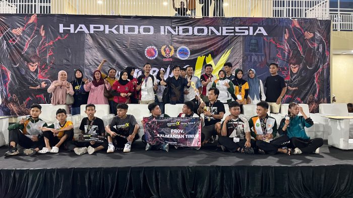 Hapkindo Kaltim berhasil membawa 15 mendali di Kejurnas Hapkindo ke-9, yang diselenggarakan di GOR Siger Bandar Lampung.