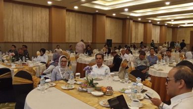 Ketua DPRD Samarinda, Helmi Abdullah menghadiri pelantikan Pengurus PHRI Kota Samarinda periode 2026-2031 di Hotel Five Premiere, Kota Samarinda, Rabu (7/10/2026).