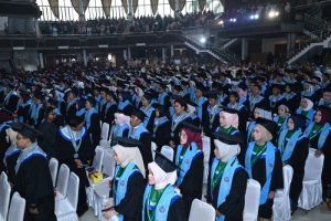 Universitas Muhammadiyah Banjarmasin menggelar prosesi wisuda sementer genap Tahun 2026 di Gedung Sultan Suriansyah, Selasa pagi (6/10/2026).