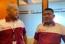 Ketua Pengprov Orado Kaltim, Muhammad Awaluddin (kanan) dan Sekretaris Umum Orado Kaltim, Muhammad Nur Halil (kiri).