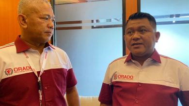 Ketua Pengprov Orado Kaltim, Muhammad Awaluddin (kanan) dan Sekretaris Umum Orado Kaltim, Muhammad Nur Halil (kiri).