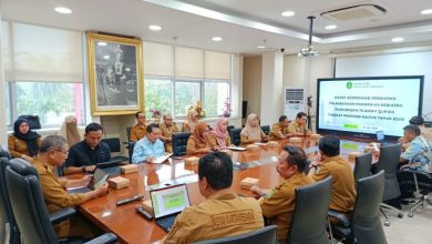 Rapat koordinasi persiapan pelaksanaan MTQH ke-46 Tingkat Provinsi Kalimantan Timur (Kaltim) di Ruang Rapat Sekda Kukar, Kamis (8/10/2026).
