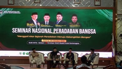 DPD Hidayatullah Kutai Kartanegara menggelar Seminar Nasional Peradaban Bangsa bertema “Menggali Akar Sejarah Peradaban Menuju Kebangkitan Bangsa”di Pendopo Wakil Bupati Kutai Kartanegara, Jumat (9/10/2026).