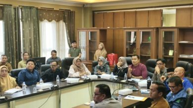 Rapat Dengar Pendapat (RDP) DPRD Kukar membahas kawasan rawan kebakaran di Gedung DPRD Kukar, Senin (12/10/2026).