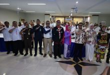 Bupati Kukar Aulia Rahman Basri menghadiri syukuran HUT ke-61 Bankaltimtara di Lantai 3 Bankaltimtara Cabang Tenggarong, Rabu (14/10/2026).