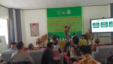 Rapat koordinasi persiapan MTQH di Sekretariat LPTQ, Kamis (15/10/2026).