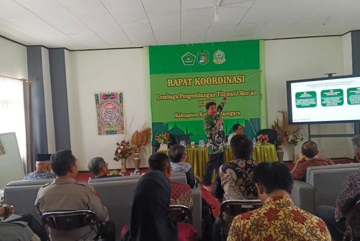 Rapat koordinasi persiapan MTQH di Sekretariat LPTQ, Kamis (15/10/2026).