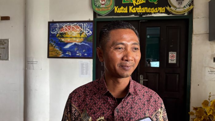 Kepala Bidang Pengelolaan Sampah dan Limbah B3 DLHK Kutai Kartanegara, Tri Joko Kuncoro.