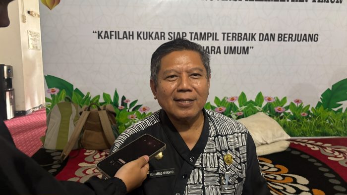 Pelaksana Tugas (Plt) Kepala Disdukcapil Kutai Kartanegara, M Iriyanto.