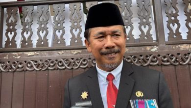 Sekretaris Kabupaten Kutai Kartanegara, H. Sunggono.