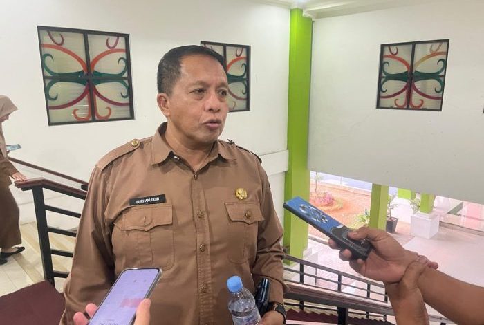 Pelaksana Tugas (Plt) Kepala Disperindag Kutai Kartanegara, Burhanuddin.