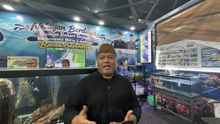Wakil Bupati Berau, Gamalis di lokasi Berau Expo, Kamis (22/10/2026).
