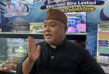 Wakil Bupati Berau, Gamalis saat diwawancarai di lokasi Berau Expo 2026, Kamis (22/10/2026)