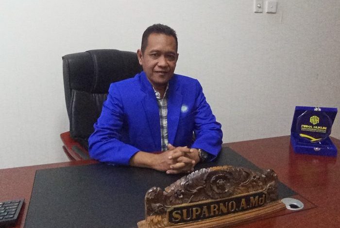 Anggota DPRD Samarinda, Suparno.
