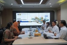 Bupati Berau, Sri Junarsih Mas melakukan audensi dengan Direktur Jenderal (Dirjen) Perhubungan Darat Kemenhub RI, Aan Suhanan di Jakarta, Kamis (8/10/2026).